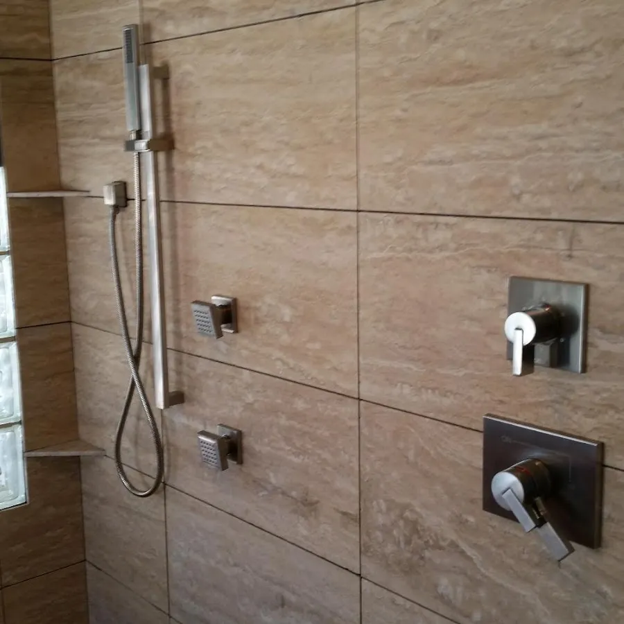 Shower fixture installation for Gas Line Repair in Effingham